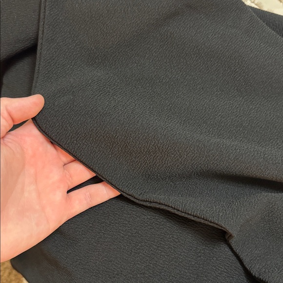 Black Asymmetrical Tunic Top - Picture 6 of 6